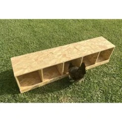 Zylina Best Rest 5 Bay Bird Nesting Box, 57x13-in -Meadow Farm 1020342 PT3. AC SS1800 V1700243872