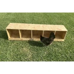 Zylina Best Rest 5 Bay Bird Nesting Box, 57x13-in -Meadow Farm 1020342 PT4. AC SS1800 V1700243871