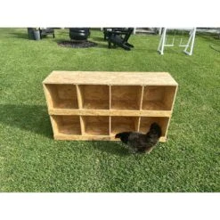 Zylina Best Rest 8 Bay Bird Nesting Box, 46x13-in 15 Zylina Best Rest 8 Bay Bird Nesting Box, 46x13-in -Meadow Farm 1020358 PT7. AC SS1800 V1700243838