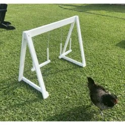 Zylina Play-N-Roost Bird Double Swing, 36x20-in -Meadow Farm 1020374 PT6. AC SS1800 V1700243816