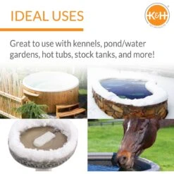 K&H Pet Products Rubber Thermo-Hose 11 K&H Pet Products Rubber Thermo-Hose -Meadow Farm 121228 PT2. AC SS1800 V1683558196