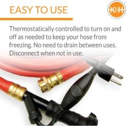 K&H Pet Products Rubber Thermo-Hose 12 K&H Pet Products Rubber Thermo-Hose -Meadow Farm 121228 PT3. AC SS1800 V1683558180