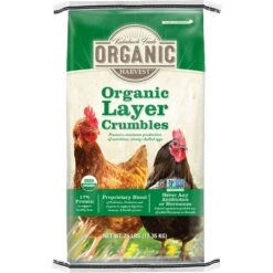 Kalmbach Feeds Organic Harvest 17% Protein Layer Pellets Chicken Feed