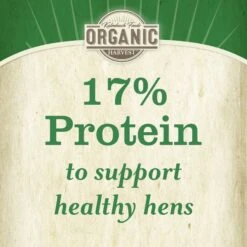 Kalmbach Feeds Organic Harvest 17% Protein Layer Pellets Chicken Feed -Meadow Farm 143501 PT5. AC SS1800 V1692297634