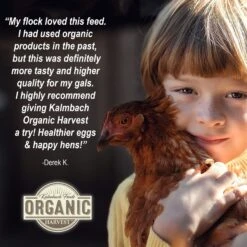 Kalmbach Feeds Organic Harvest 17% Protein Layer Pellets Chicken Feed -Meadow Farm 143501 PT6. AC SS1800 V1692297640