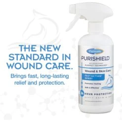 Farnam PuriShield Farm Animal & Horse Fast-Acting Wound & Skin Care Spray -Meadow Farm 165245 PT2. AC SS1800 V1678738494
