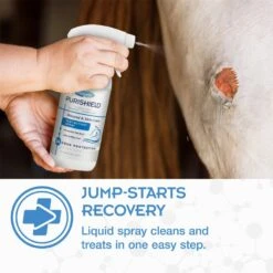 Farnam PuriShield Farm Animal & Horse Fast-Acting Wound & Skin Care Spray -Meadow Farm 165245 PT5. AC SS1800 V1678737295