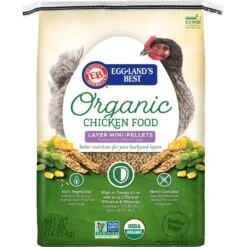 Eggland's Best 17% Protein Organic Layer Mini-Pellets Chicken Feed