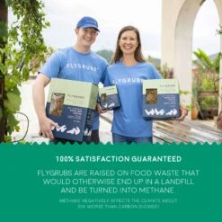 FLYGRUBS Black Soldier Fly Larvae Chicken Treat -Meadow Farm 185705 PT4. AC SS1800 V1584722182