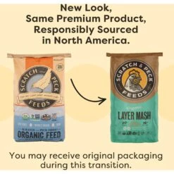 Scratch And Peck Feeds Naturally Free Organic Layer 16% Chicken & Duck Feed -Meadow Farm 188022 PT3. AC SS1800 V1682017844