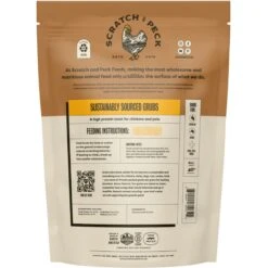 Scratch And Peck Feeds Cluckin' Good Grubs Poultry Treats -Meadow Farm 188028 PT1. AC SS1800 V1681145669