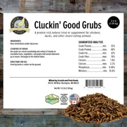Scratch And Peck Feeds Cluckin' Good Grubs Poultry Treats -Meadow Farm 188028 PT7. AC SS1800 V1681145668