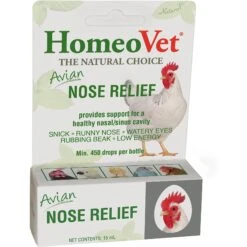 HomeoVet Avian Nose Relief Bird Supplement