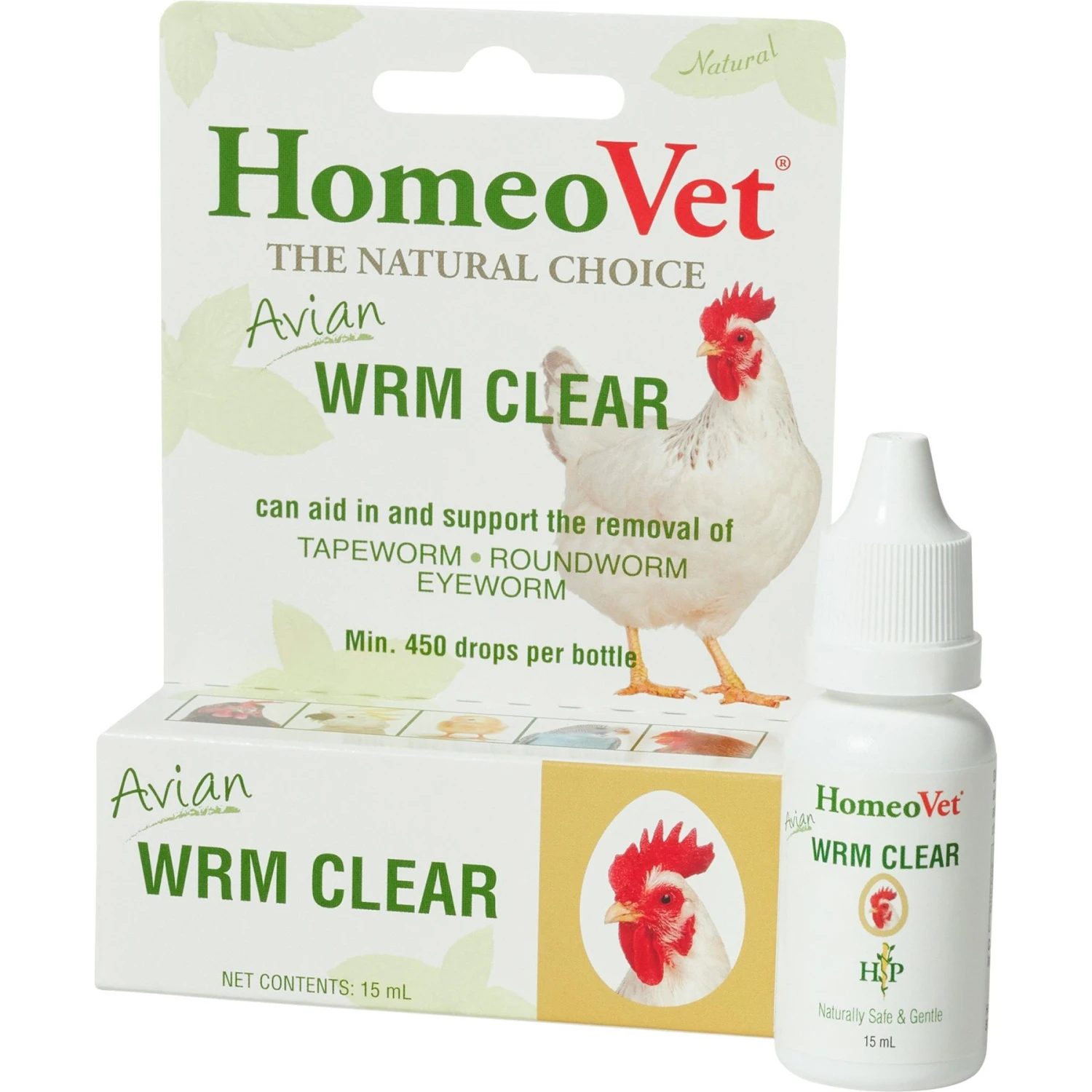 HomeoVet Avian WRM Clear Worms Removal Bird Supplement 1 HomeoVet Avian WRM Clear Worms Removal Bird Supplement