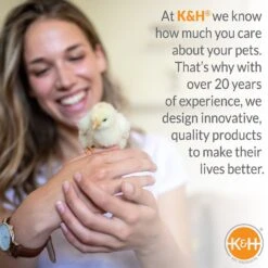 K&H Pet Products Thermo Chicken Perch, Black -Meadow Farm 199079 PT5. AC SS1800 V1627350973