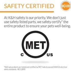 K&H Pet Products Thermo-Poultry Heated Chicken Brooder -Meadow Farm 199137 PT4. AC SS1800 V1682706076