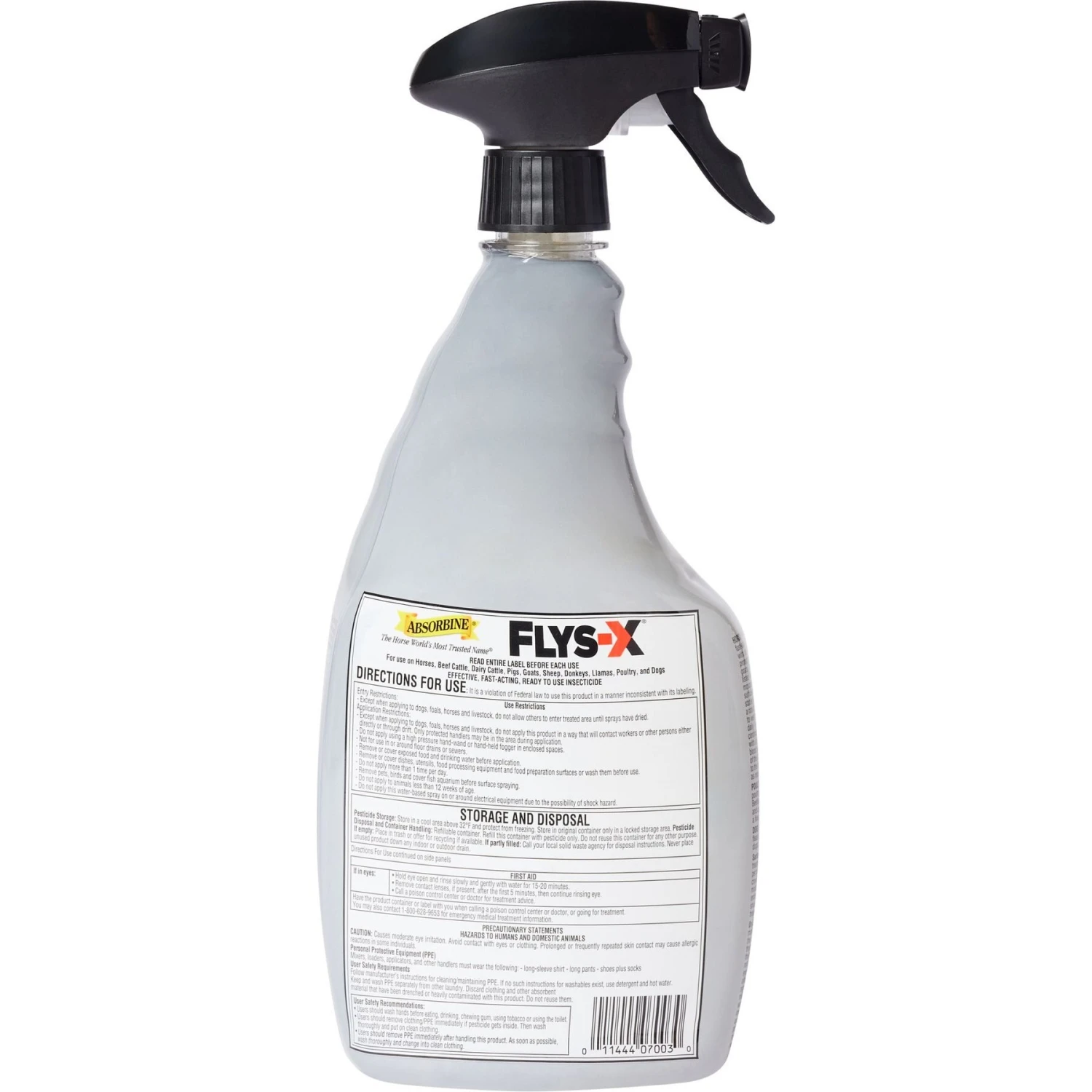Absorbine Flys-X Ready To Use Horse & Livestock Insecticide 2 Absorbine Flys-X Ready To Use Horse & Livestock Insecticide - Image 2