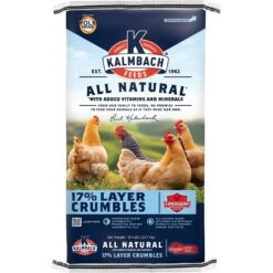 Kalmbach Feeds All Natural 17% Protein Layer Crumbles Chicken Feed