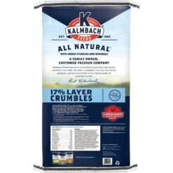 Kalmbach Feeds All Natural 17% Protein Layer Crumbles Chicken Feed 8 Kalmbach Feeds All Natural 17% Protein Layer Crumbles Chicken Feed -Meadow Farm 200006 PT2. AC SS1800 V1675175110