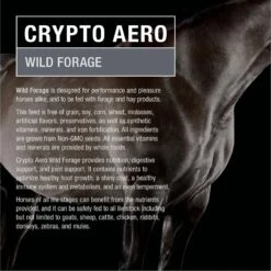 Crypto Aero Wild Forage Soy-Free, Molasses-Free Farm Animal & Horse Feed -Meadow Farm 200355 PT6. AC SS1800 V1678122752
