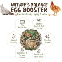 Bluebonnet Feeds Nature's Balance Egg Booster 16% Protein Crumble Chicken Feed -Meadow Farm 205355 PT6. AC SS1800 V1682098405