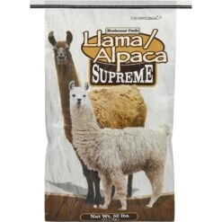 Bluebonnet Feeds Supreme Llama Alpaca Food, 50-lb Bag