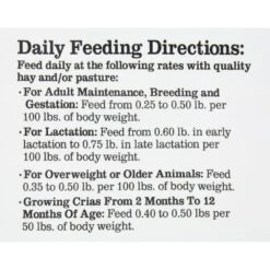 Bluebonnet Feeds Supreme Llama Alpaca Food, 50-lb Bag -Meadow Farm 205377 PT5. AC SS1800 V1578411533