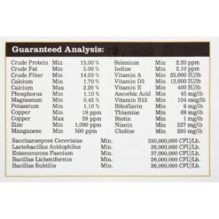 Bluebonnet Feeds Supreme Llama Alpaca Food, 50-lb Bag -Meadow Farm 205377 PT6. AC SS1800 V1578411552