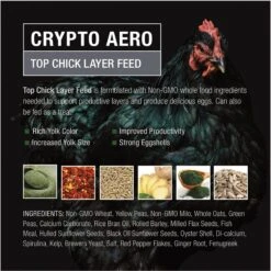 Crypto Aero Top Chick Layer Chicken Feed -Meadow Farm 205676 PT4. AC SS1800 V1678122754