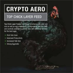 Crypto Aero Top Chick Layer Chicken Feed -Meadow Farm 205676 PT5. AC SS1800 V1678122753