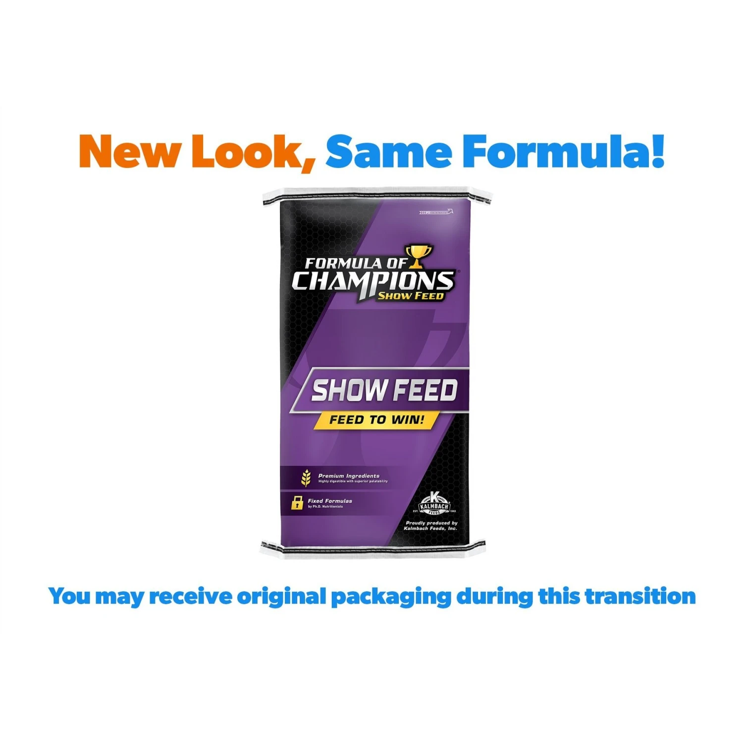 Formula Of Champions Fill 'Er Up Topdress Show Livestock Feed, 50-lb Bag 2 Formula Of Champions Fill 'Er Up Topdress Show Livestock Feed, 50-lb Bag - Image 2