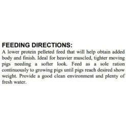 Formula Of Champions Smooth Design 16% Protein Show Pig Feed, 50-lb Bag 10 Formula Of Champions Smooth Design 16% Protein Show Pig Feed, 50-lb Bag -Meadow Farm 206212 PT6. AC SS1800 V1581367090