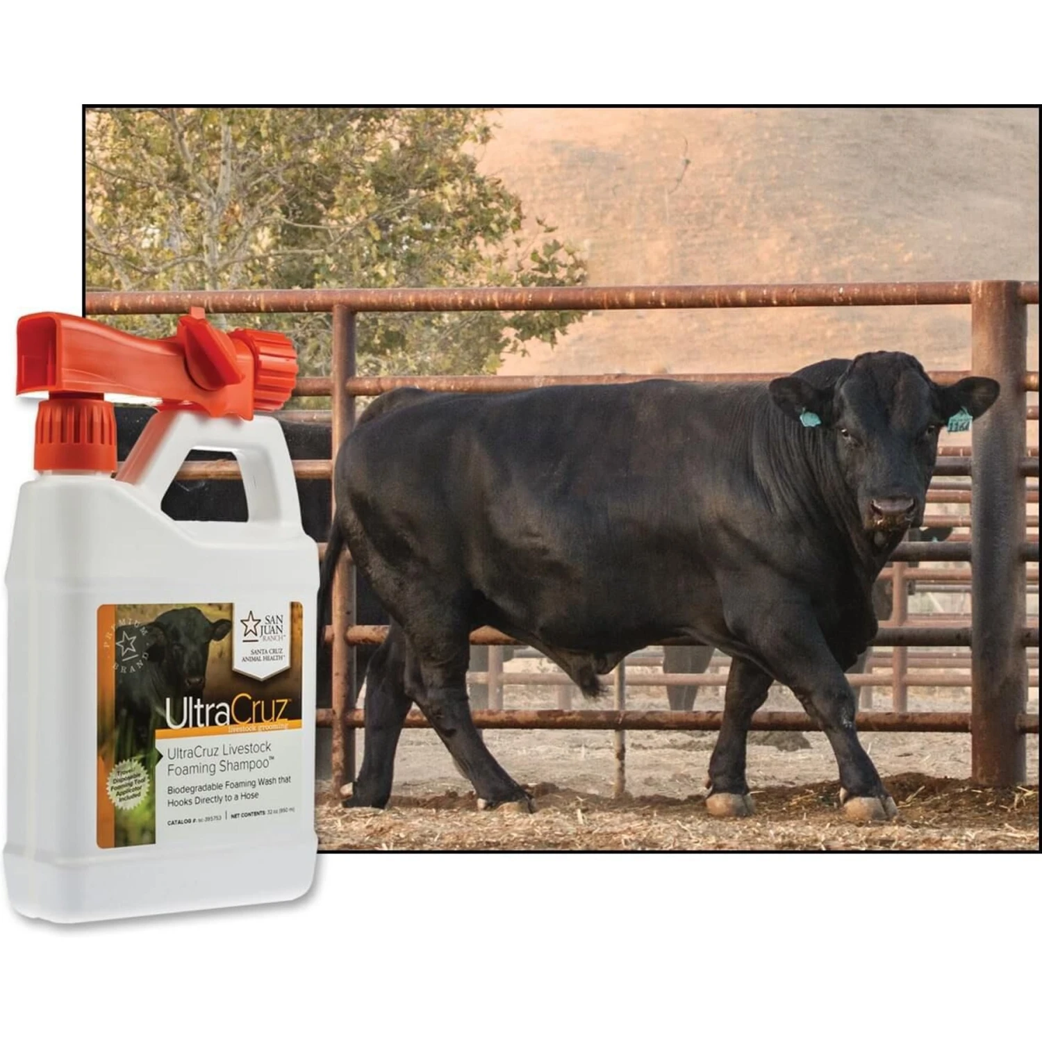 UltraCruz Foaming Livestock Shampoo 3 UltraCruz Foaming Livestock Shampoo - Image 3
