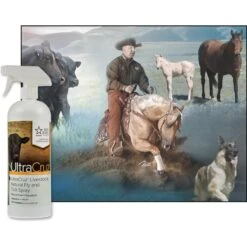 UltraCruz Natural Livestock Fly & Tick Spray 6 UltraCruz Natural Livestock Fly & Tick Spray -Meadow Farm 211307 PT3. AC SS1800 V1701362740