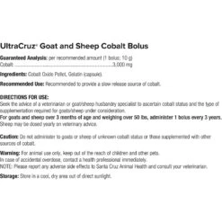 UltraCruz Cobalt Bolus Goat & Sheep Supplement -Meadow Farm 211322 PT3. AC SS1800 V1646951202