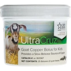 UltraCruz Copper Bolus Kid Goat Supplement