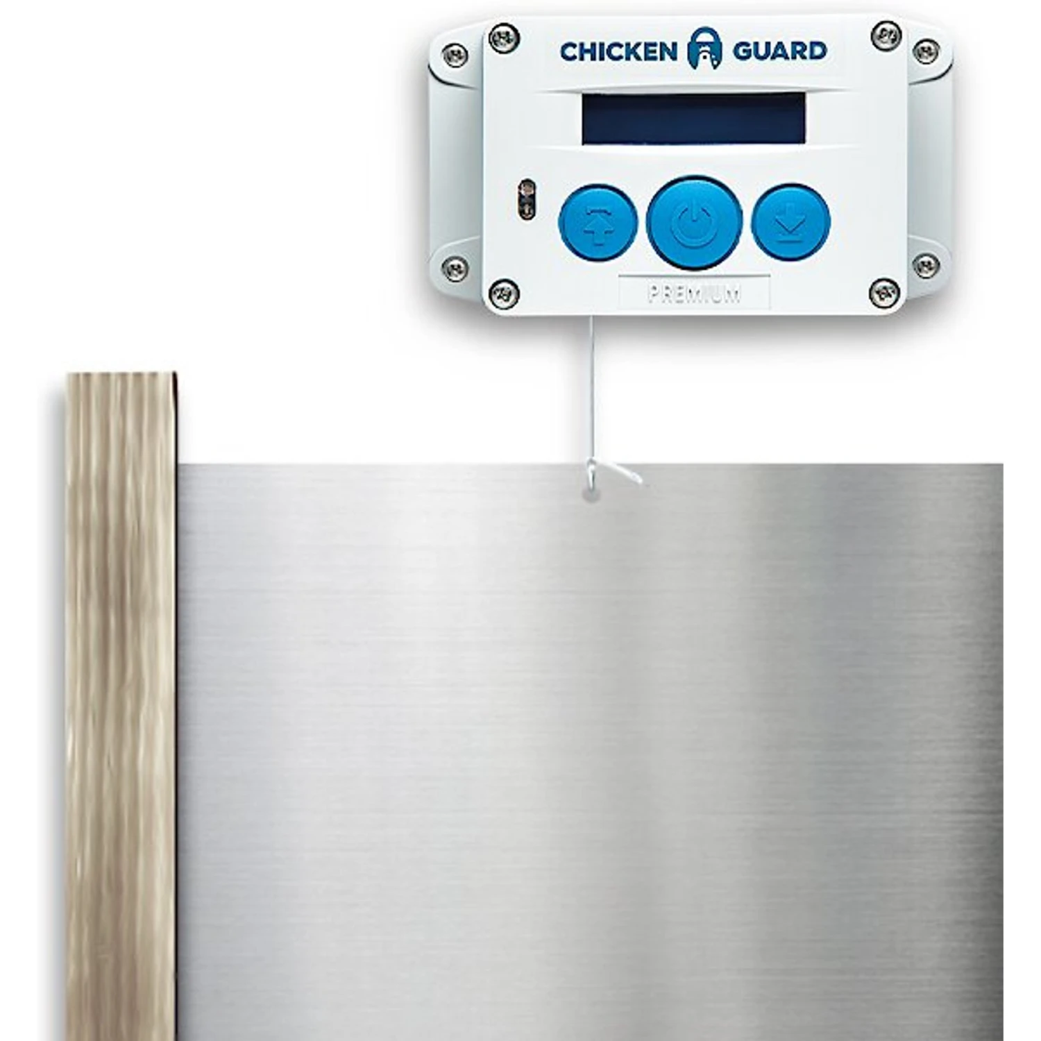 ChickenGuard Combi Premium Automatic Chicken Coop Door Opener & Classic Door Kit 1 ChickenGuard Combi Premium Automatic Chicken Coop Door Opener & Classic Door Kit