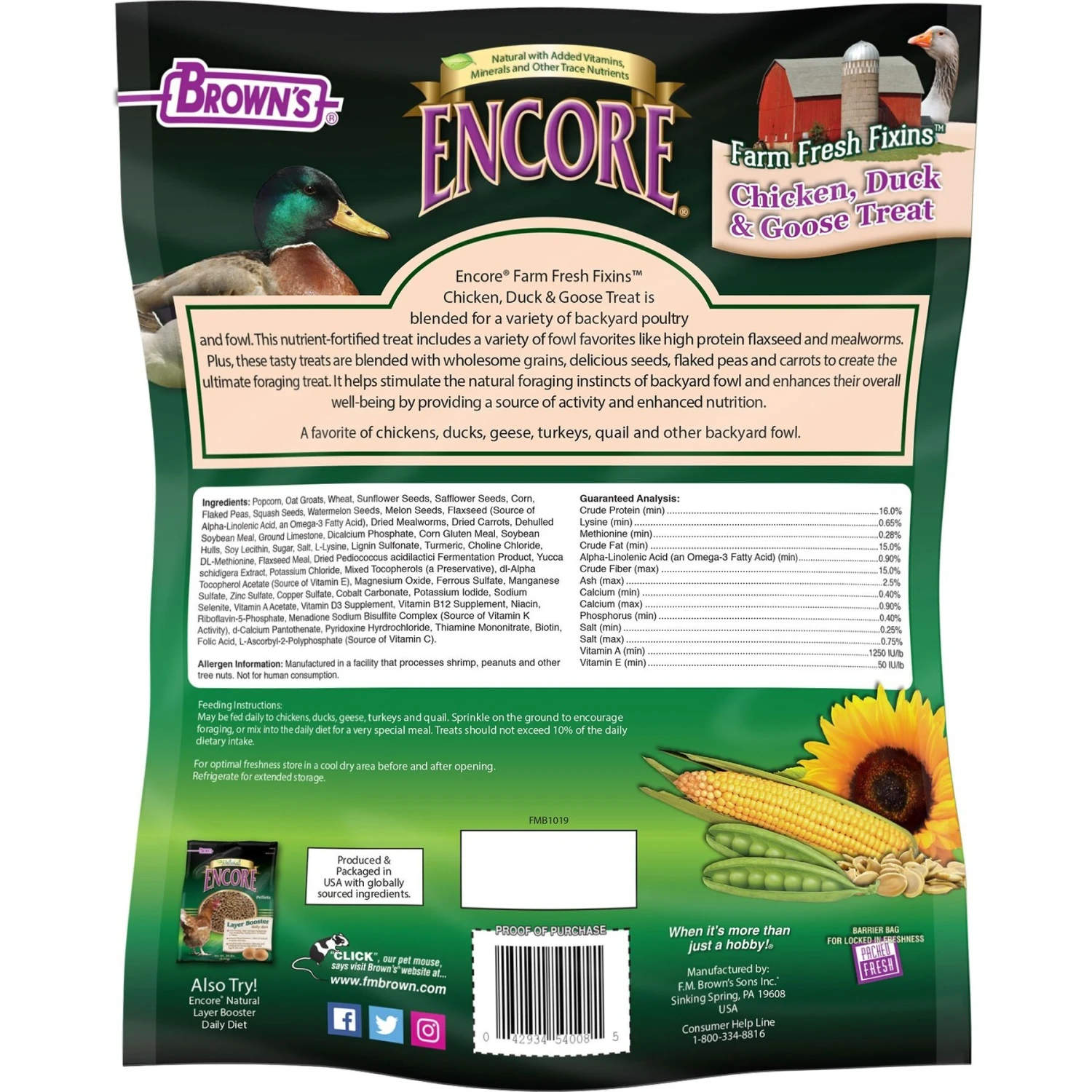 Brown's Encore Poultry Treat 2 Brown's Encore Poultry Treat - Image 2