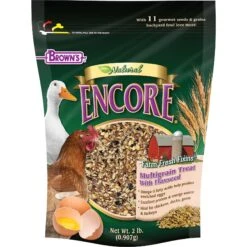 Brown's Encore Multigrain Flaxseed Poultry Treat