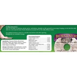 Brown's Encore Multigrain Flaxseed Poultry Treat -Meadow Farm 215885 PT3. AC SS1800 V1668026984