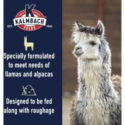 Kalmbach Feeds Concentrate Crumbles Llama & Alpaca Food, 50-lb Bag -Meadow Farm 218109 PT3. AC SS1800 V1665439341