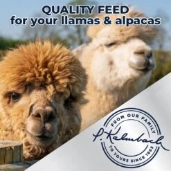 Kalmbach Feeds Concentrate Crumbles Llama & Alpaca Food, 50-lb Bag -Meadow Farm 218109 PT4. AC SS1800 V1665438864