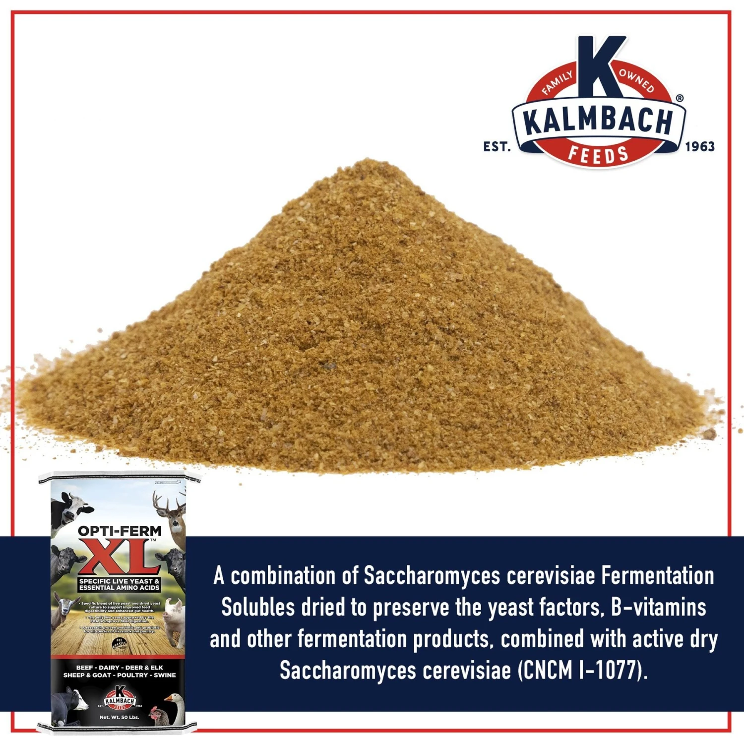Kalmbach Feeds Opti-Ferm X-Large Yeast Livestock Feed 3 Kalmbach Feeds Opti-Ferm X-Large Yeast Livestock Feed - Image 3
