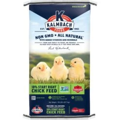Kalmbach Feeds All Natural Non-GMO 18% Protein Start Right Chick Feed, 50-lb Bag