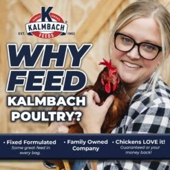 Kalmbach Feeds All Natural Non-GMO 18% Protein Start Right Chick Feed, 50-lb Bag -Meadow Farm 218119 PT7. AC SS1800 V1682113087