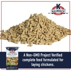 Kalmbach Feeds All Natural Non-GMO 17% Protein Layer Pellets Chicken Feed, 50-lb Bag 11 Kalmbach Feeds All Natural Non-GMO 17% Protein Layer Pellets Chicken Feed, 50-lb Bag -Meadow Farm 218123 PT2. AC SS1800 V1682110091