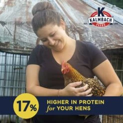 Kalmbach Feeds All Natural Non-GMO 17% Protein Layer Pellets Chicken Feed, 50-lb Bag 12 Kalmbach Feeds All Natural Non-GMO 17% Protein Layer Pellets Chicken Feed, 50-lb Bag -Meadow Farm 218123 PT3. AC SS1800 V1682110125