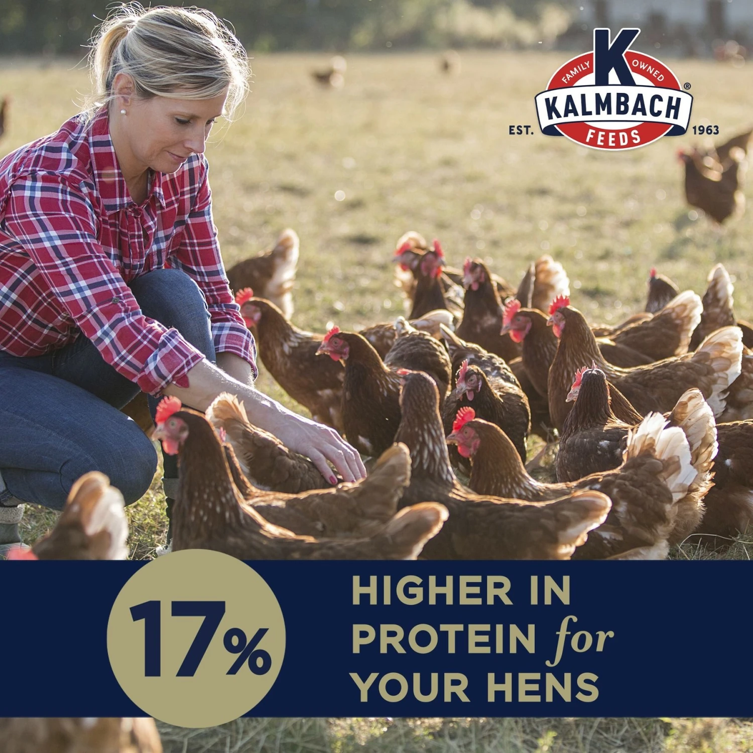 Kalmbach Feeds All Natural Hi Omega 17% Protein Layer Pellets Chicken Feed 4 Kalmbach Feeds All Natural Hi Omega 17% Protein Layer Pellets Chicken Feed - Image 4