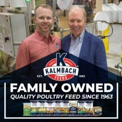 Kalmbach Feeds All Natural 20% Protein Flock Maker Crumbles Chicken Feed -Meadow Farm 218131 PT7. AC SS1800 V1682112372