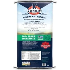 Kalmbach Feeds All Natural Non-GMO 16% Protein Flock Maintainer Poultry Feed -Meadow Farm 218135 PT1. AC SS1800 V1684330609